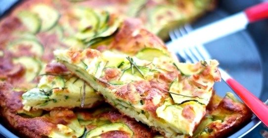Тосканский пирог с цукини