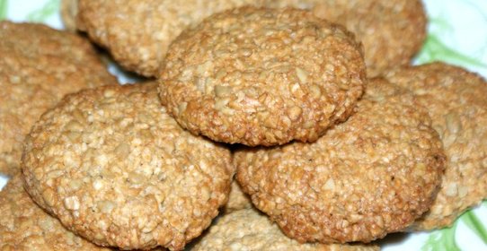 Овсяное печенье с семечками