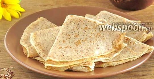 Льняные блины