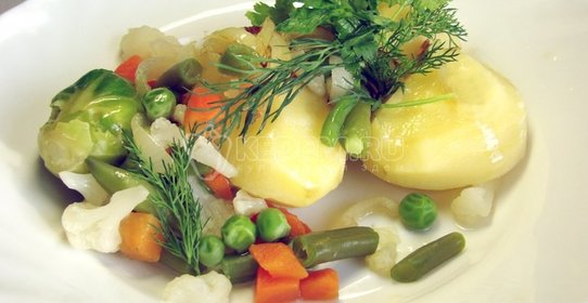 Брусничный пудинг