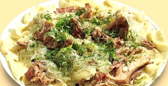 Бешбармак из баранины