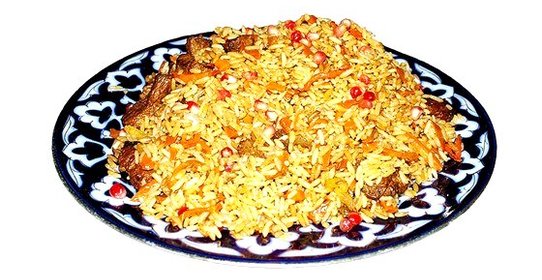 Плов с гранатом