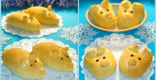 Пирожки и булочки Свинки