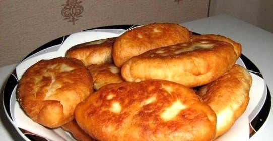 Пирожки постные бездрожжевые