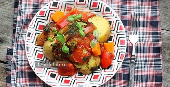 Овощное рагу в духовке
