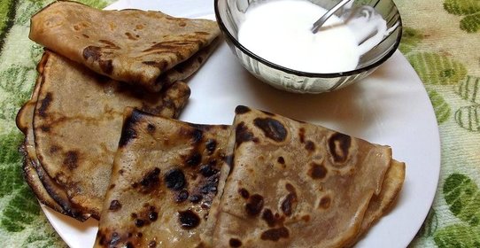 Пышные блинчики на простокваше