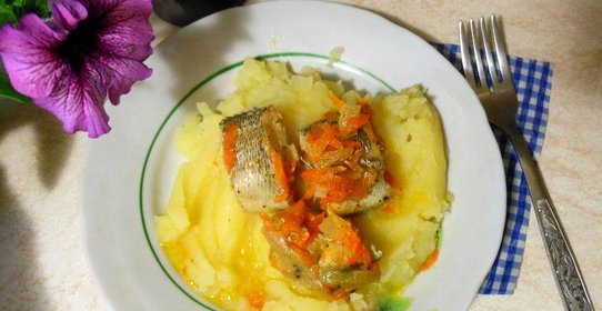 Тушеная рыба