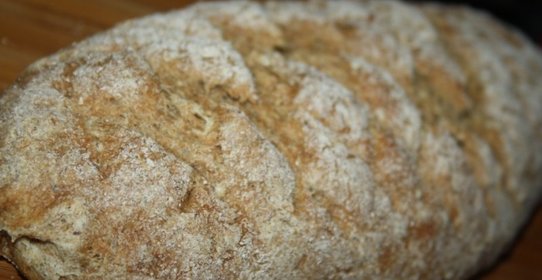 Цельнозерновой хлеб с геркулесом