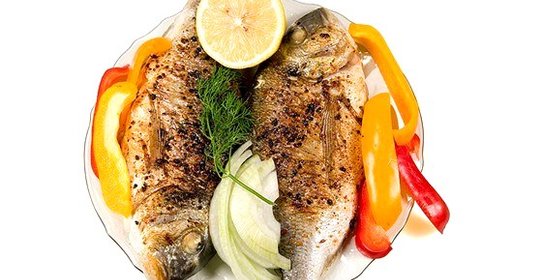 Дорада печеная