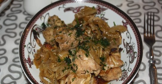 Куриное филе кусочками в духовке