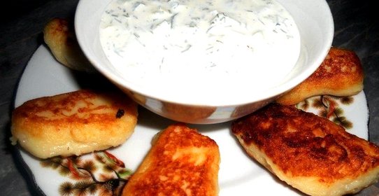 Картофельно-творожные палочки