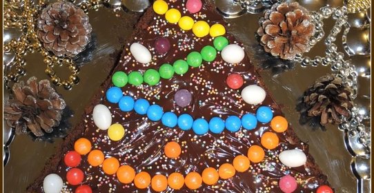 Шоколадный торт Ёлочка