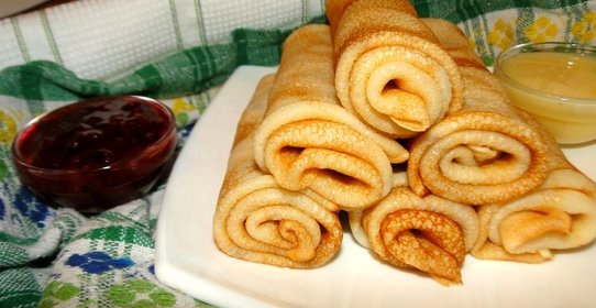 Блины на кефире и ряженке