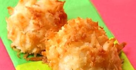 Кокосовое печенье со сгущенкой