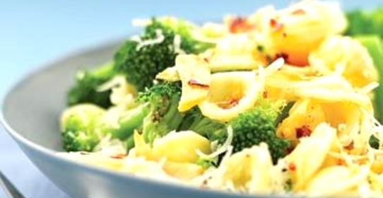 Паста с брокколи