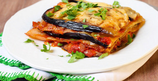 Баклажанная лазанья