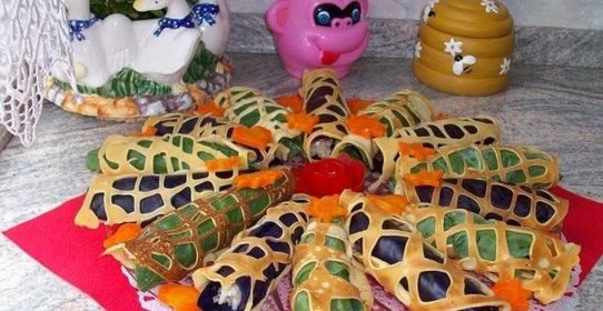 Блины на праздничный стол