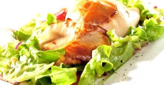 Фаршированные кальмары на гриле