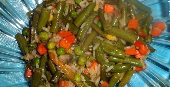 Теплый салат