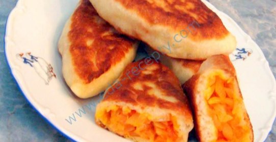 Постные жареные дрожжевые пирожки на сухих дрожжах за 15 минут