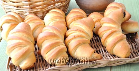 Рогалики с изюмом