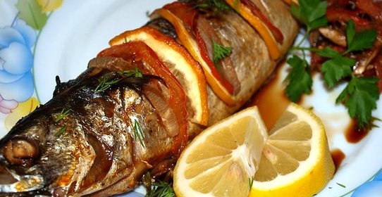 Скумбрия в фольге