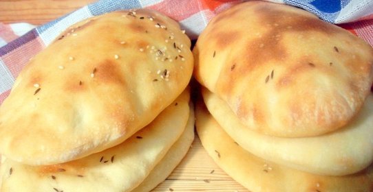 Индийские хлебные лепёшки Наан