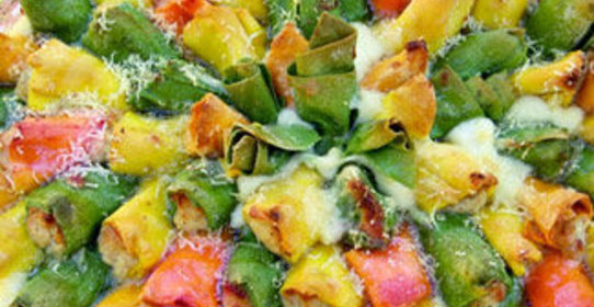 Домашняя паста Maltagliati ripieni