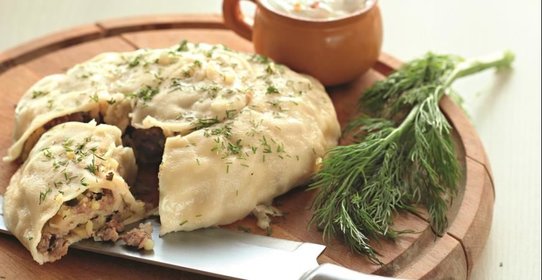 Катлама с мясом и картофелем