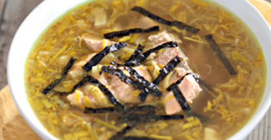 Легкий рыбный суп