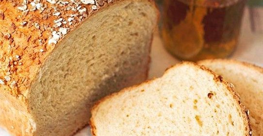 Медовый хлеб с овсяными хлопьями