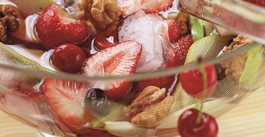 Фруктовый пунш с кленовым сиропом