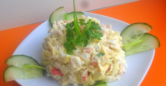 Салат из крабовых палочек