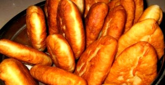 Пирожки жареные с капустой