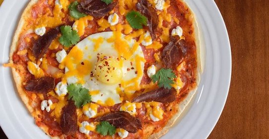 Кесадилья с чоризо