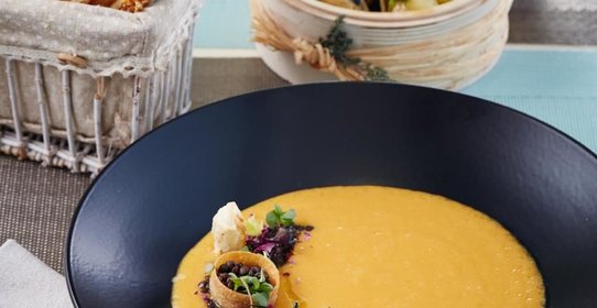 Крем-суп из чечевицы