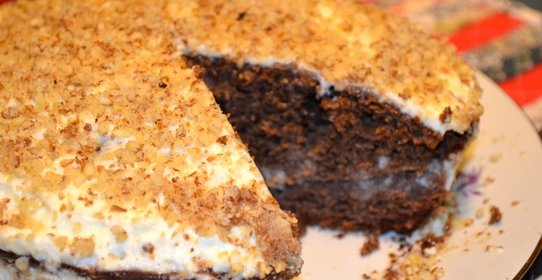 Сибирский черемуховый торт