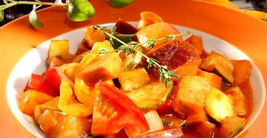 Рататуй из кабачка