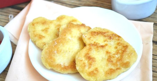 Оладьи из заварного теста