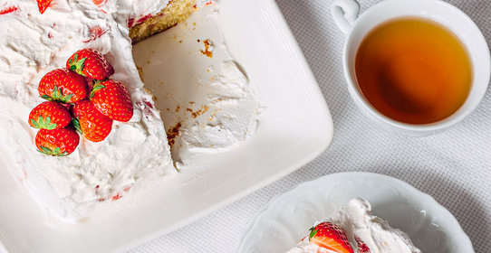 Клубничный торт