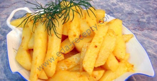 Картофель с перчиком