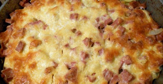 Картофель запеченый по-студенчески