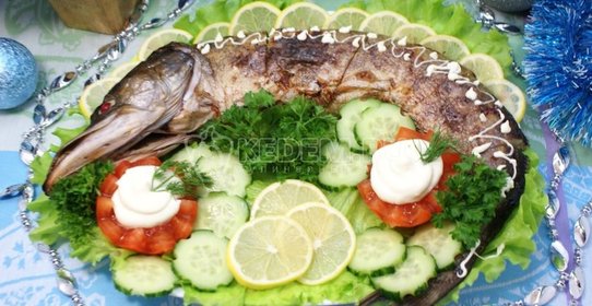 Фаршированная щука