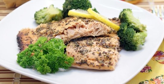 Горбуша запеченная в духовке