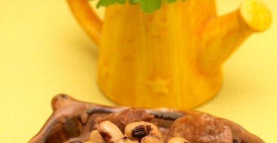 Фасоль с мясом в мультиварке