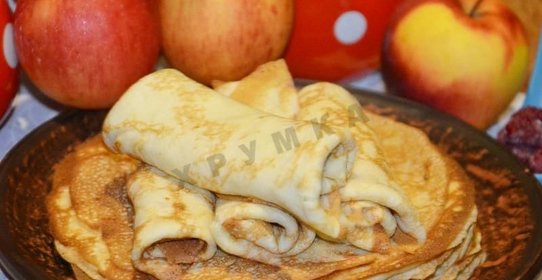 Яблочные блинчики