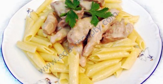 Бефстроганов из свинины