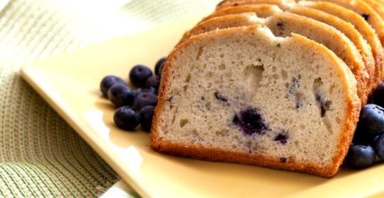 Бананово-черничный хлеб