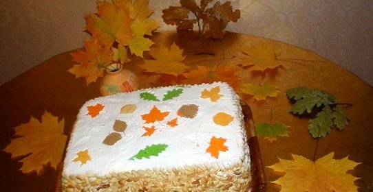 Торт Листопад