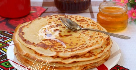 Блинчики на ряженке